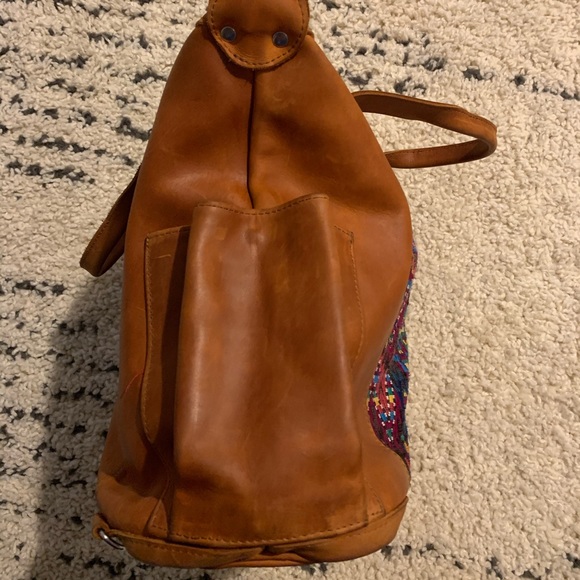 Nena & Co. Leather Convertible Day Bag - Picture 3 of 8